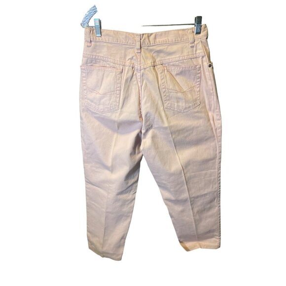 Chic by HIS Light Pink Denim Cropped Denim Pants Sz 14 - Picture 2 of 7